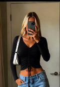 Blusa Mila negra